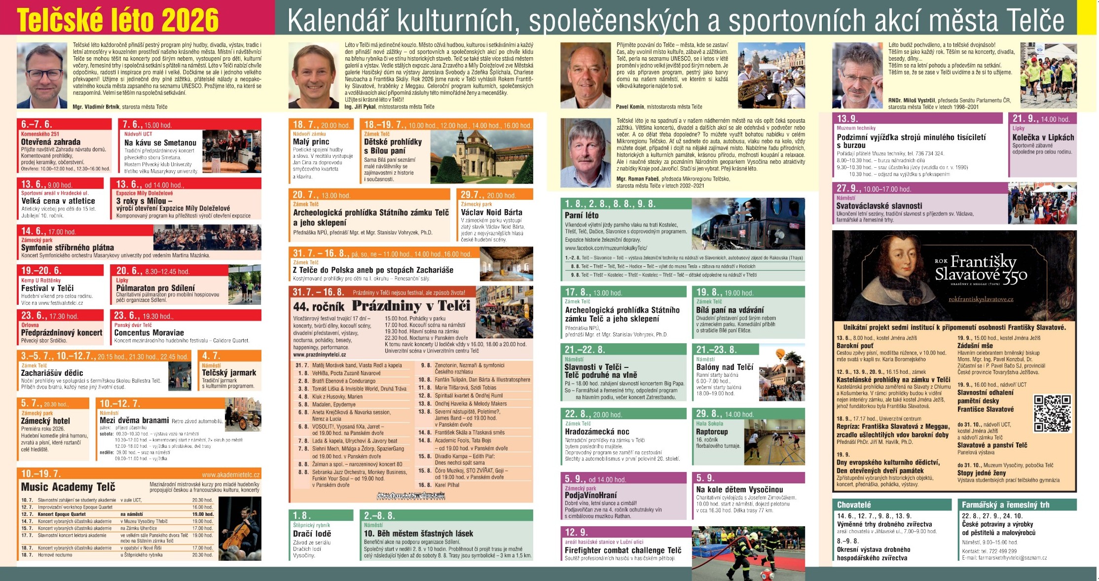 Tiskové konference a tiskové zprávy