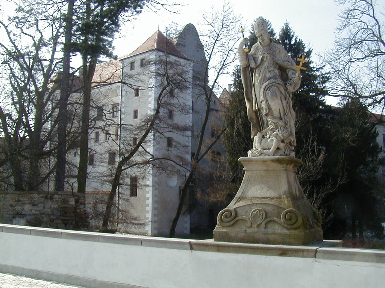Spaziergang rund um den Štěpnický Teich