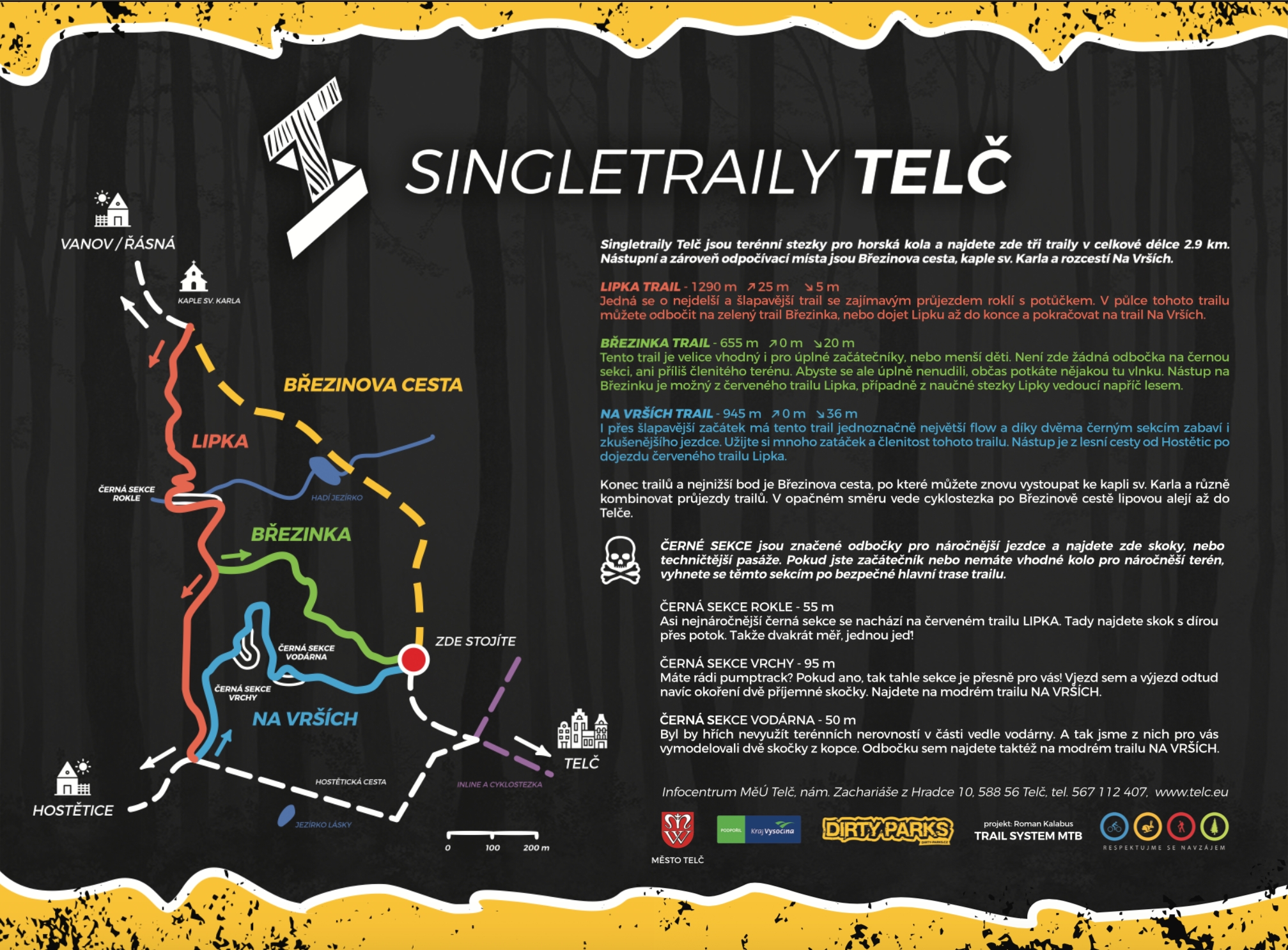 Singletrail Telč